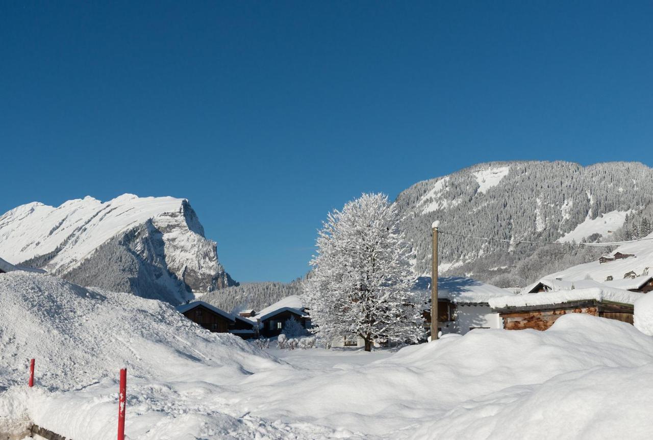 Appartamento Ferienbauernhof Moosbrugger Schoppernau Esterno foto